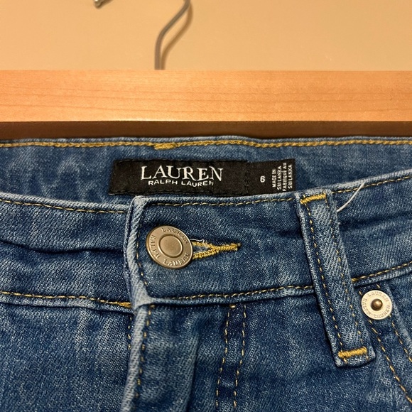 Lauren Ralph Lauren Medium Wash Denim Jeans Size 6 - Picture 3 of 5
